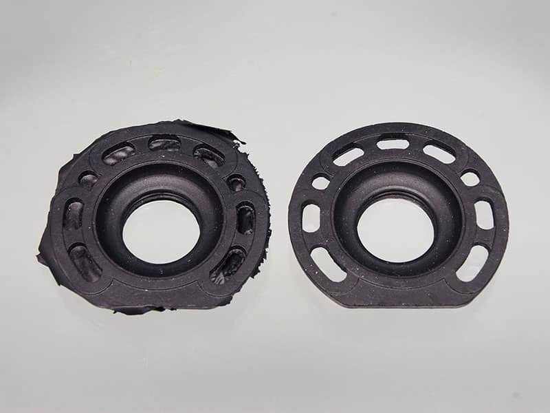 Flash in injection molding
