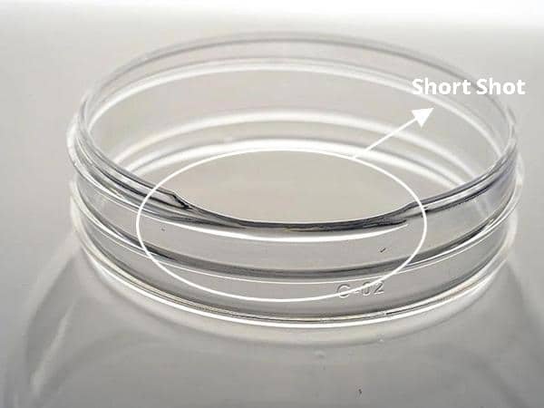 Injection Molding Defect Short Shots
