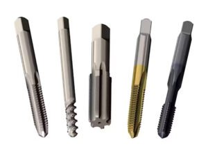 Figure 4 Various types of taps used for threading holes.
