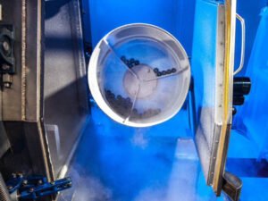 Cryogenic Deflashing