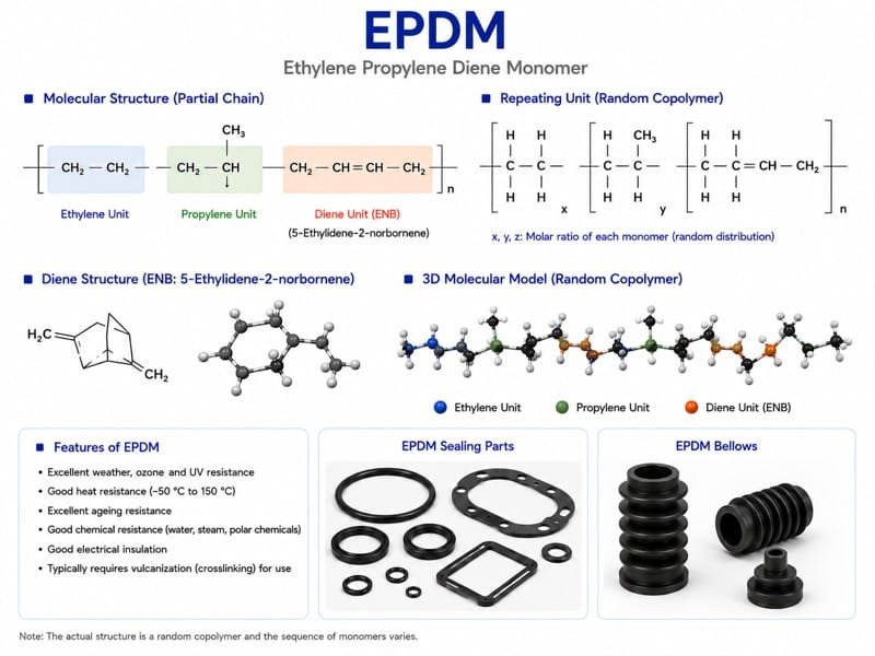 epdm molecular structure