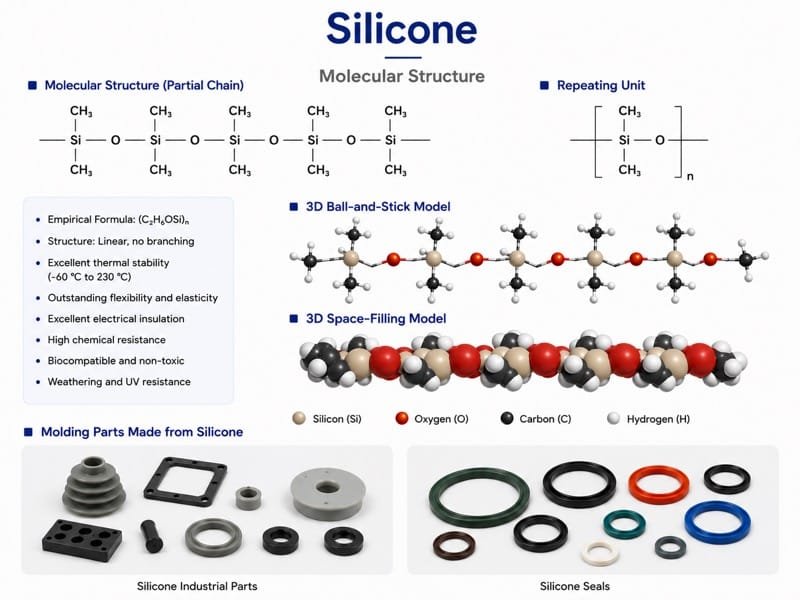 silicone molecular structure