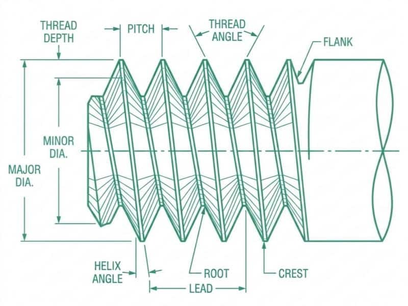 Core Elements of Screw Thread